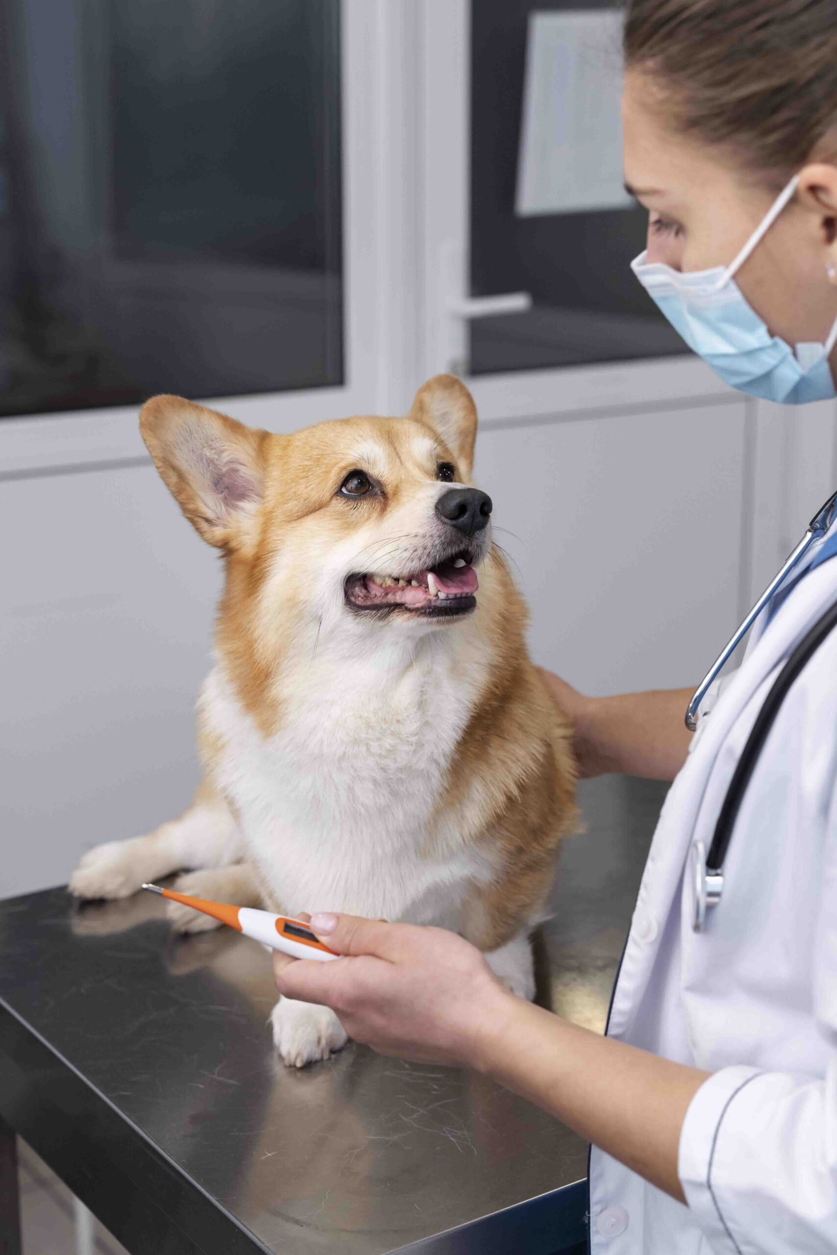 a-dog-being-checked-by-a-vet